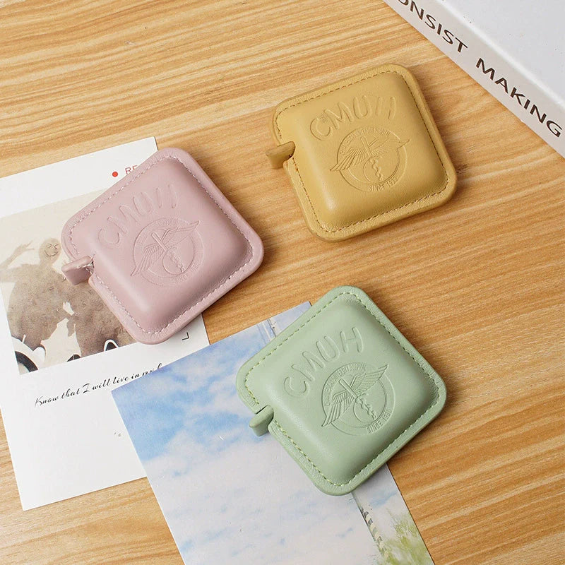 Custom Logo High-quality square leather cloth ruler | Premium Corporate Gifts and Custom Gifts