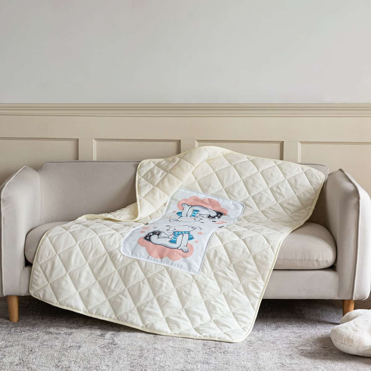 Custom Logo Dual-purpose pillow quilt | Premium Corporate Gifts and Custom Gifts