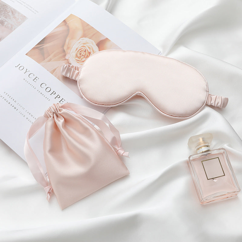 Custom Logo Satin Travel Eye Mask Set | Premium Corporate Gifts and Custom Gifts